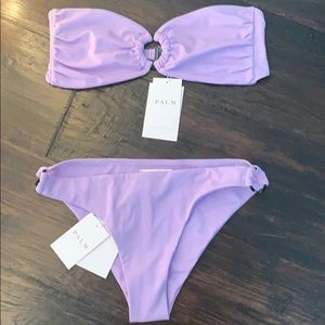 PALM perla bikini top and bottom